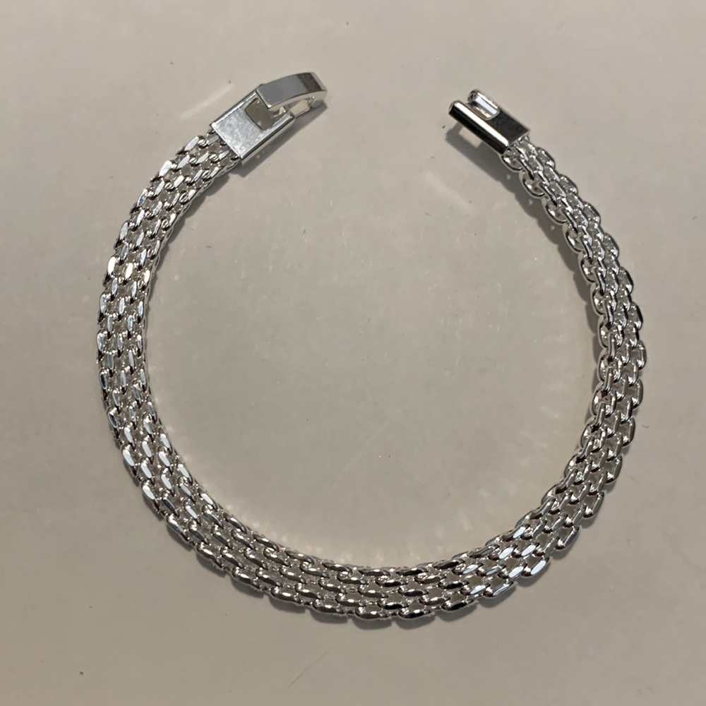 Maren Elena Silver Tone Bracelet